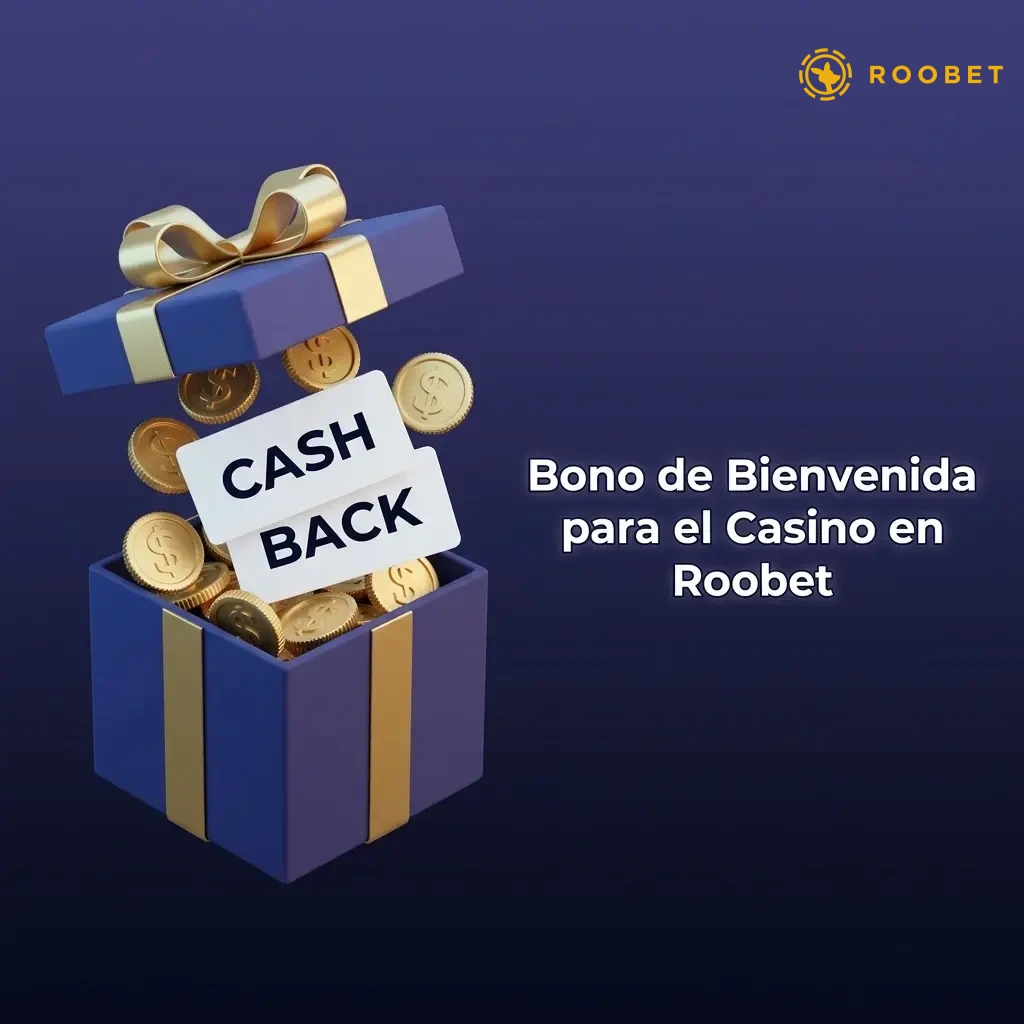 Bono de bienvenida en Roobet Casino: reembolso del 20% sobre pérdidas diarias, hasta 200 USD para jugadores de Argentina.