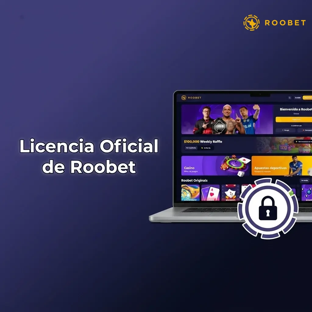 Licencia de Curaçao eGaming de Roobet N.° 8048/JAZ para plataformas de juego online en Argentina.
